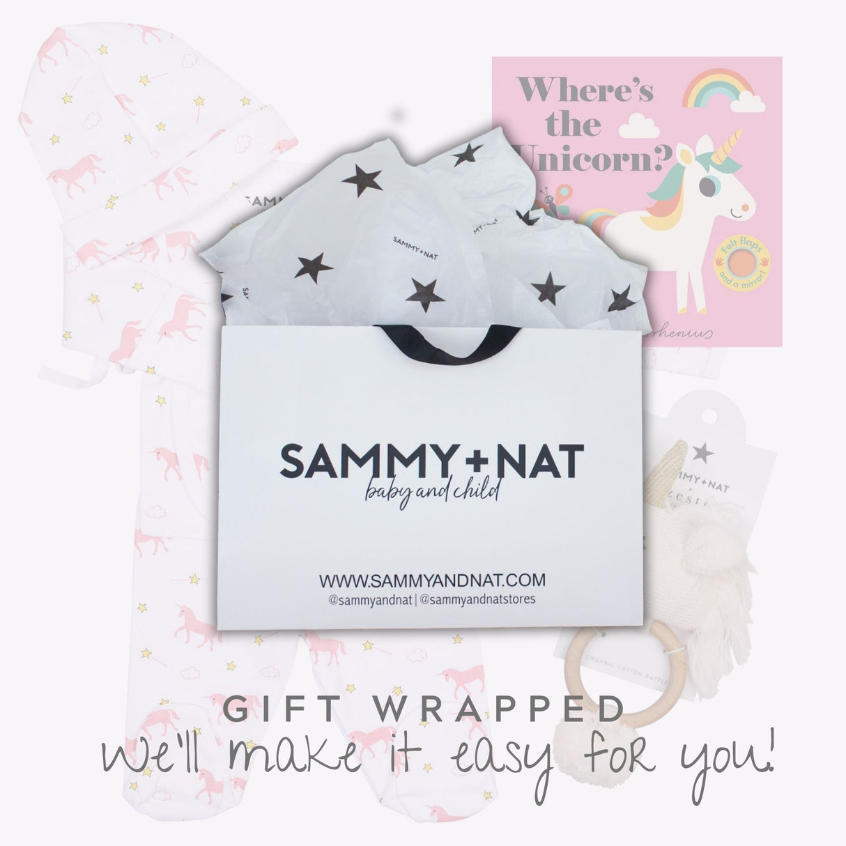 Newborn Baby Gift Set - Magical Unicorn