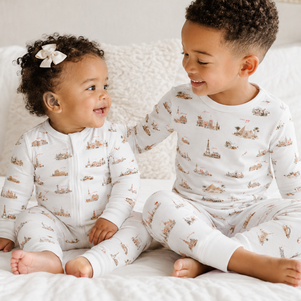 Santa's Christmas Journey Pajama Set