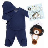 Newborn Baby Gift Set - Solid Navy
