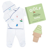 Newborn Baby Gift Set - Golf/Blue