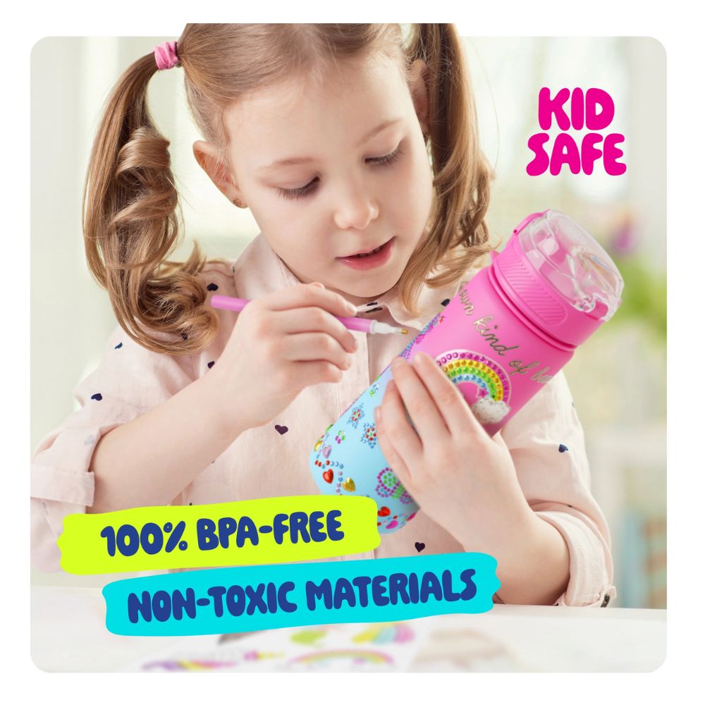 DIY Glow-in-Dark Water Bottle Craft Kit