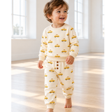 Kids Crew French Terry Sweatshirt in Taxi Around