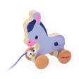 Wooden Pull-Along - Donkey With Bell