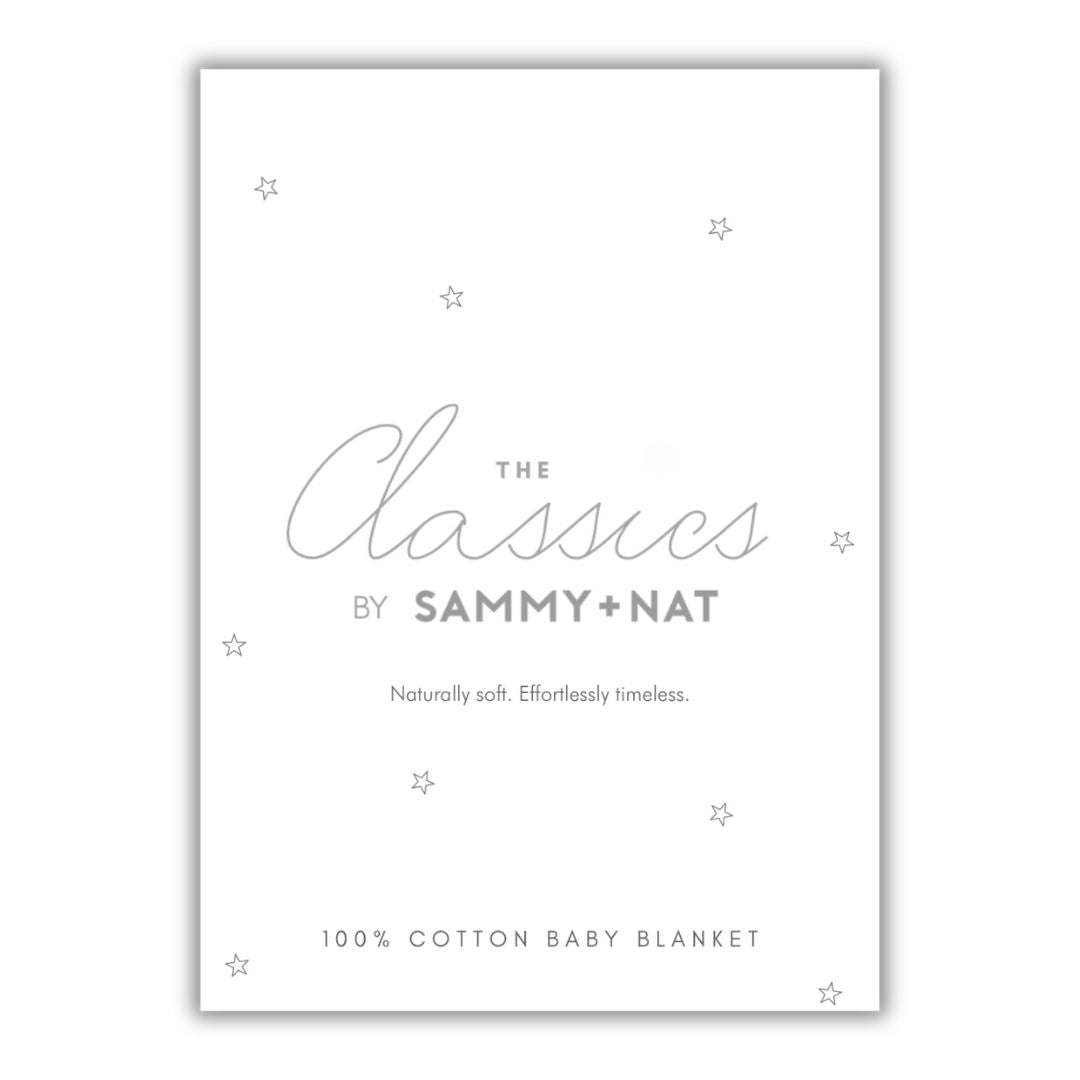 Classic Knit Blanket in Ivory