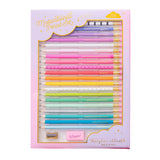 Packaged set of colorful pencils and stationery items with 'Taylor Elliott Designs' branding.