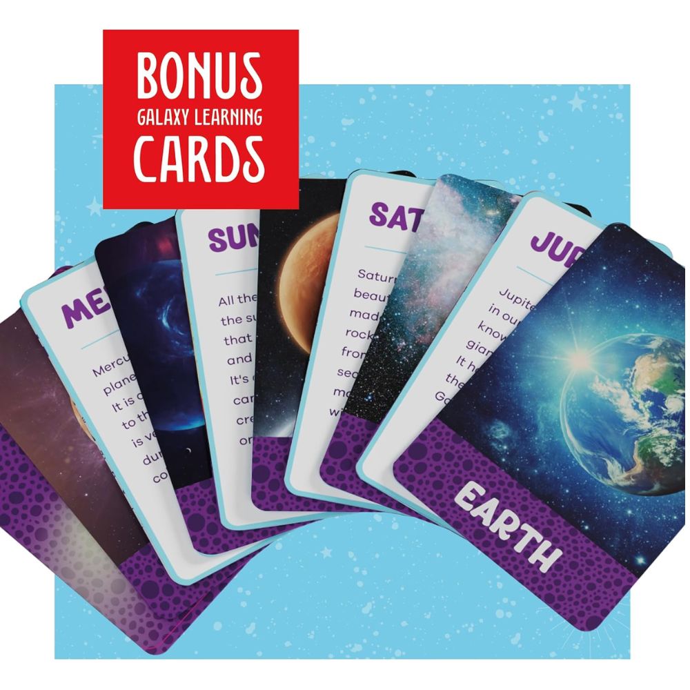 Glow in The Dark 100 Piece Galaxy Jigsaw Puzzle