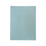 Classic Knit Blanket in Sky Blue