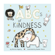 ABC's of Kindness Book with animal illustrations and a blue background