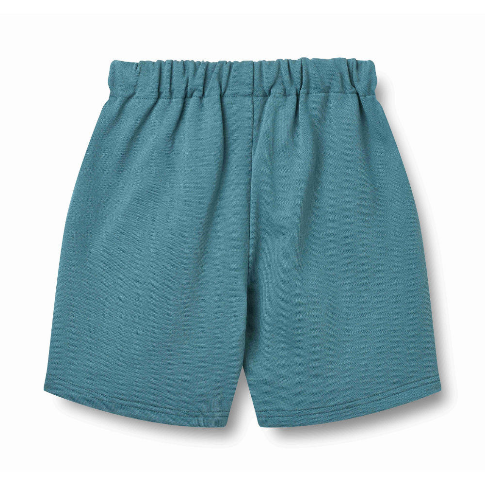 Aksel Sweat Shorts in Blue Teal