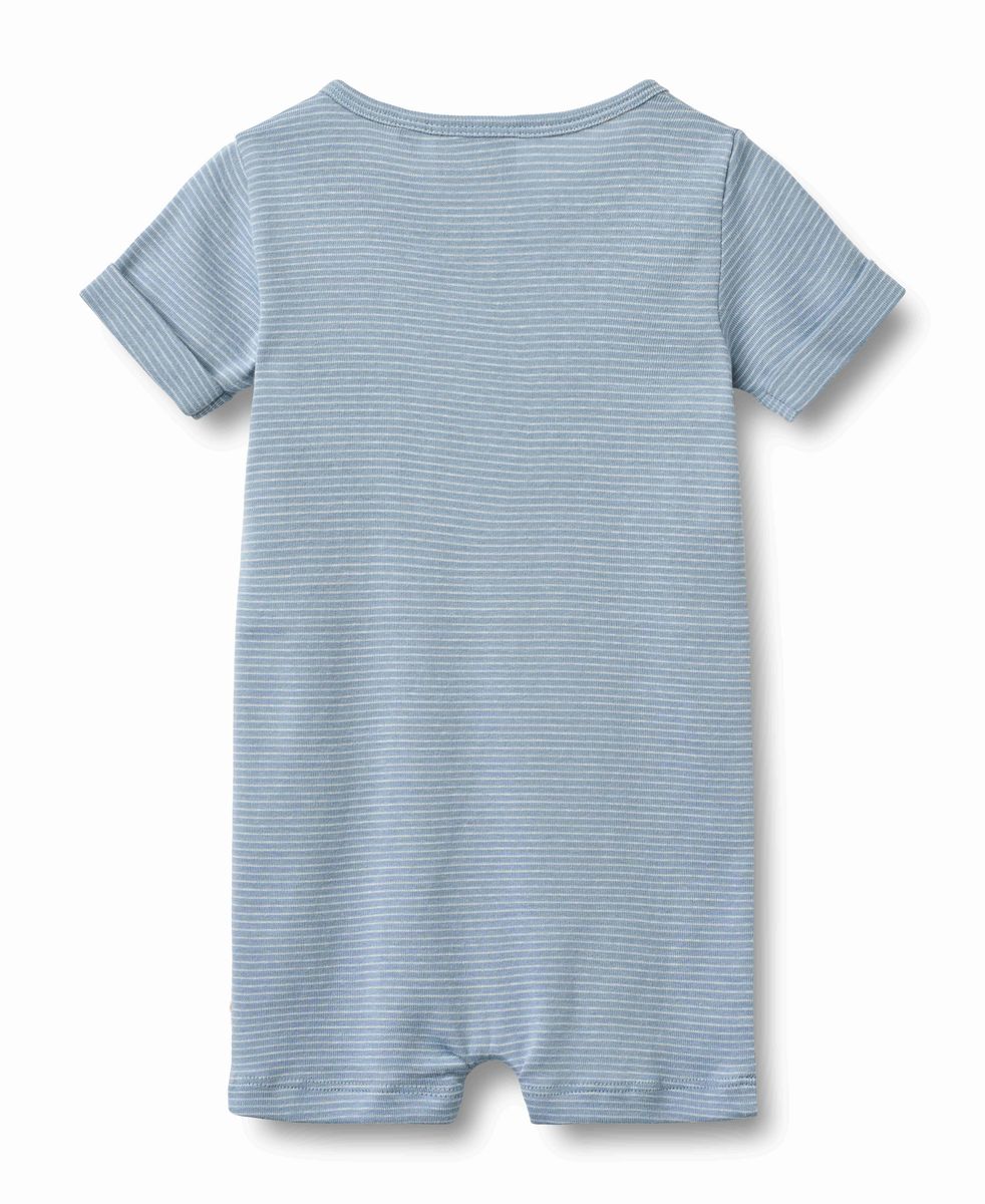 Alfred Jumpsuit in Faded Blue Stripe