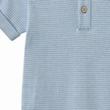 Alfred Jumpsuit in Faded Blue Stripe