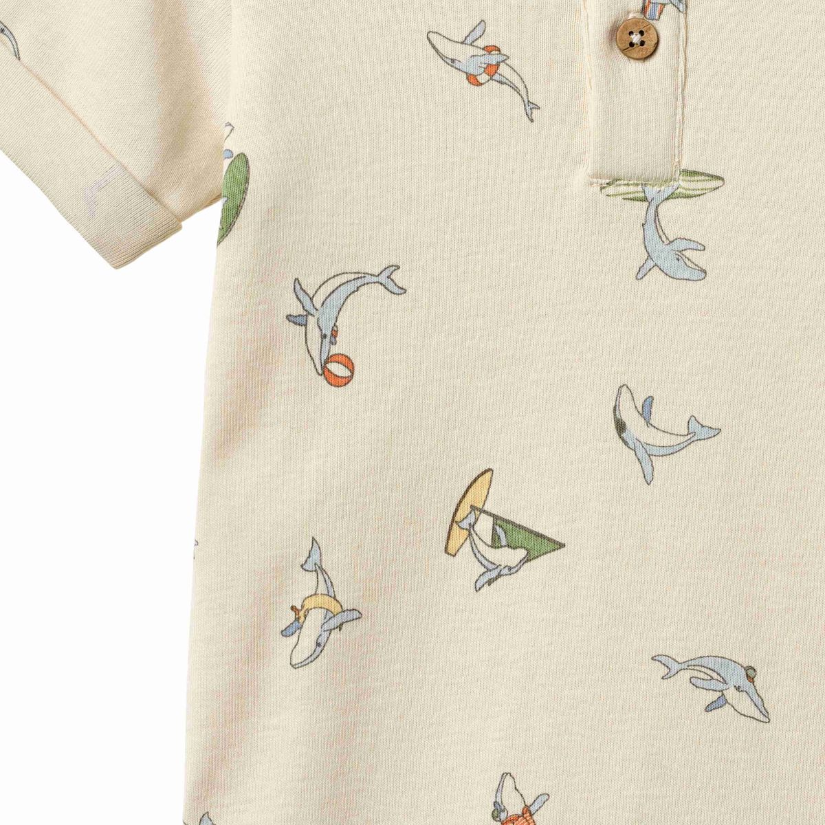 Alfred Jumpsuit in Whale Friends