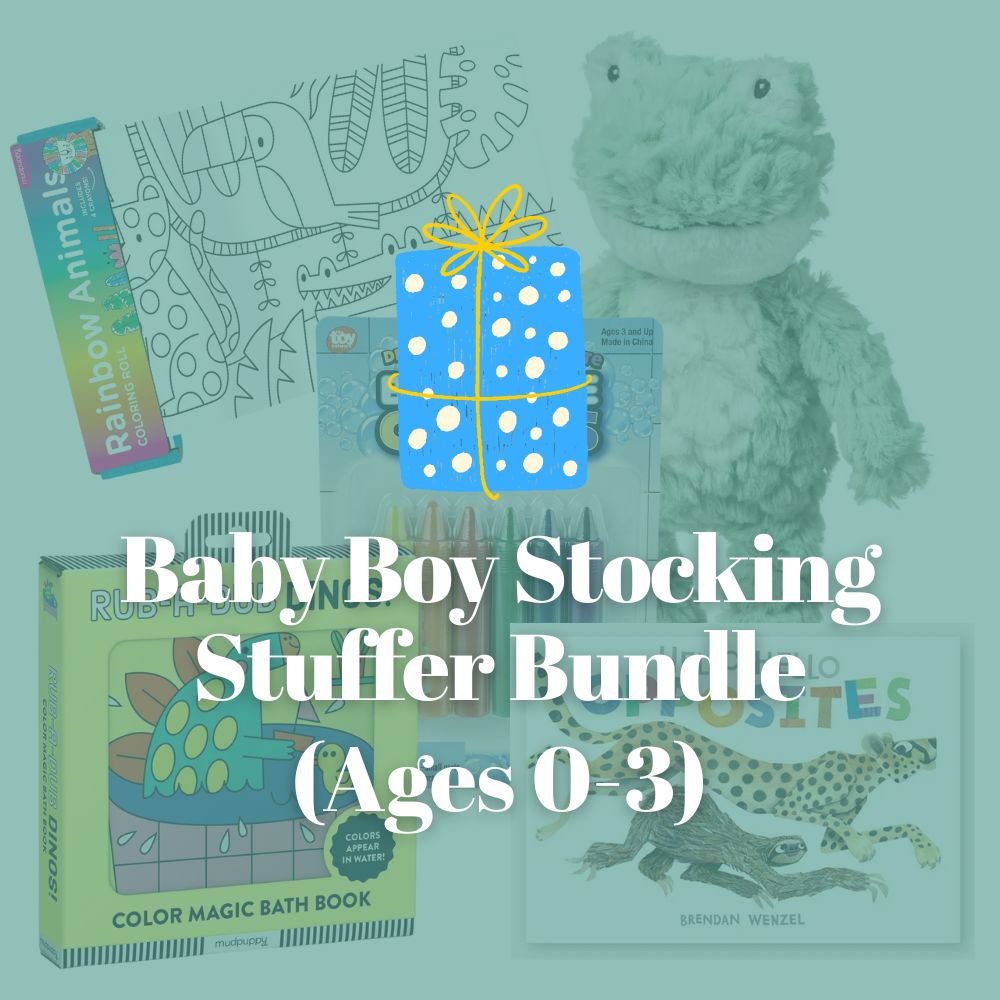 Baby Boy Stocking Stuffer Bundle - (Ages 0-3)