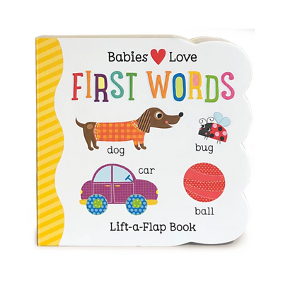 Babies Love First Words Book front