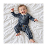 Baby Classic Two-Piece Set in Navy Stripe - Sammy + Nat - Sammy+Nat store