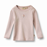 Belis Long Sleeve Shirt in Soft Lilac Print