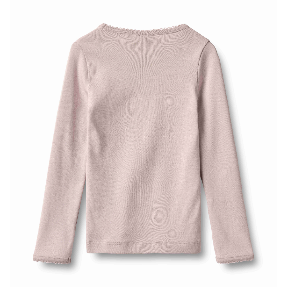 Belis Long Sleeve Shirt in Soft Lilac Print