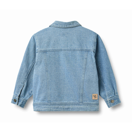 Bowie Denim Jacket in Light Blue Denim