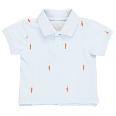 Alec Shirt - Carrot Embroidery front