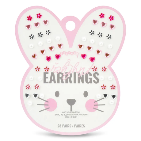Bunny Stick On Earrings