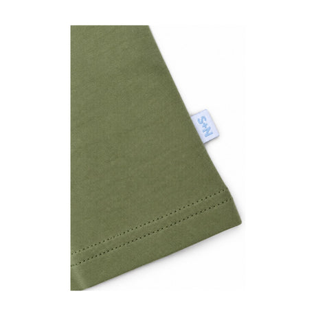 Kids Classic Henley Long Sleeve Tee in Sage