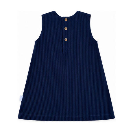 Kids Gigi Corduroy Dress in Navy