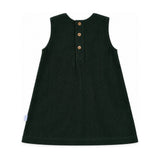 Kids Gigi Corduroy Dress in Olive