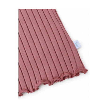 Kids Ruby Ruffle Top in Blush Pink