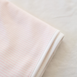 Classic Stripe Blanket in Pink details
