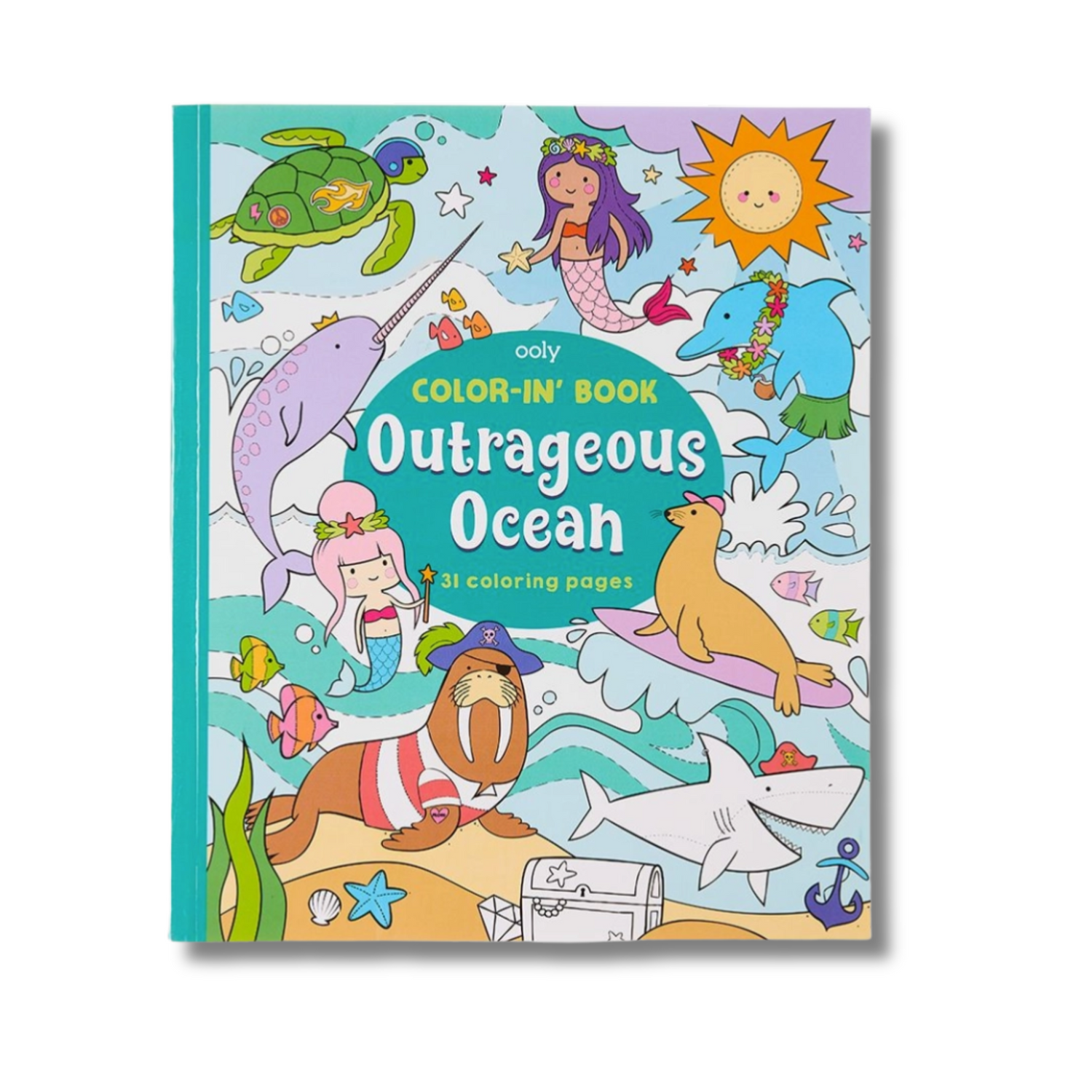 Color-in' Book: Outrageous Ocean front