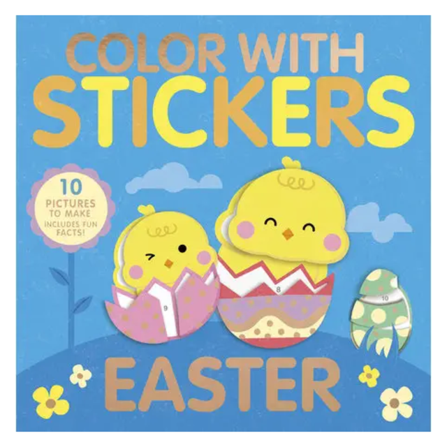 Color With Stickers: Easter Book