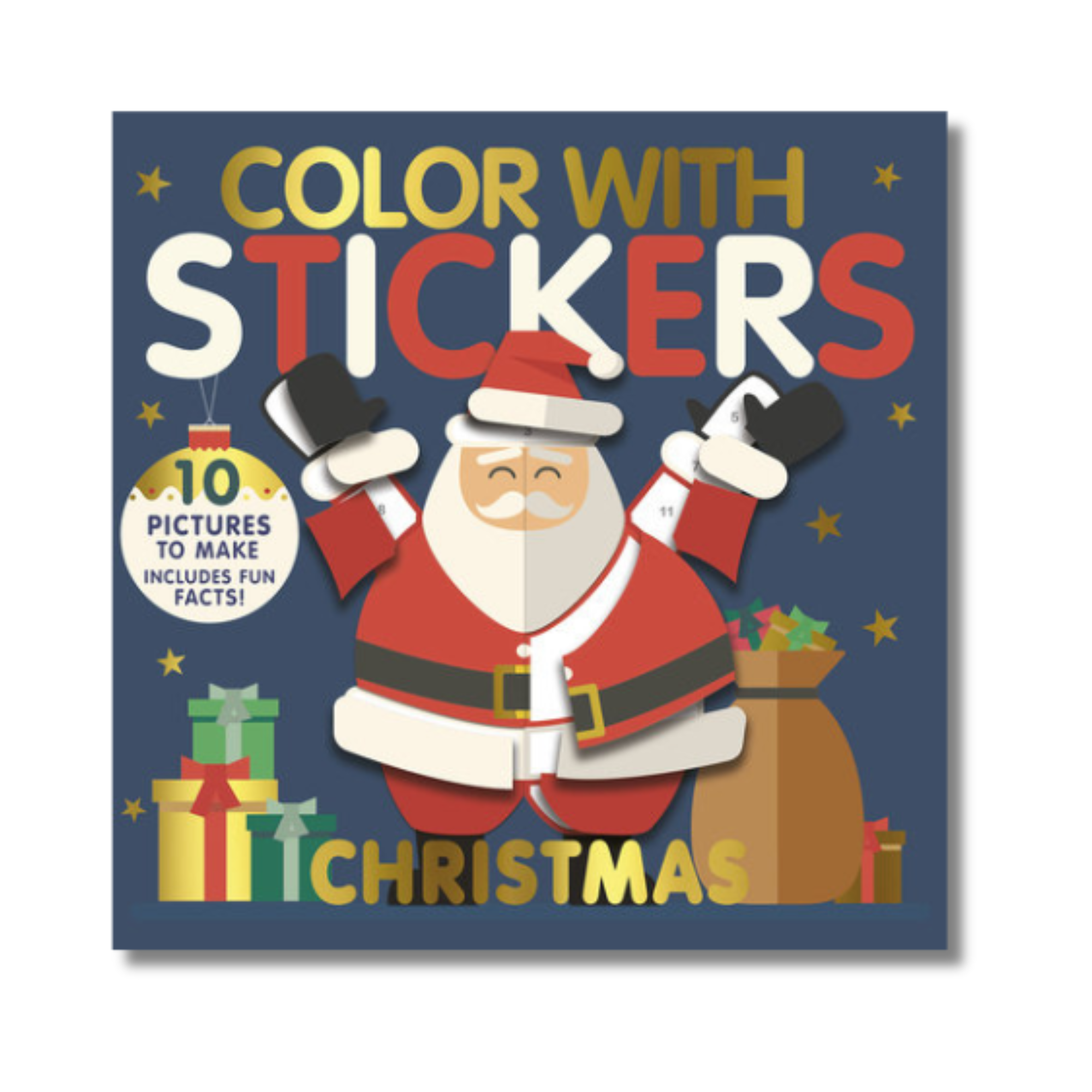 Color with Stickers: Christmas Book - Penguin Random House - Sammy+Nat ...
