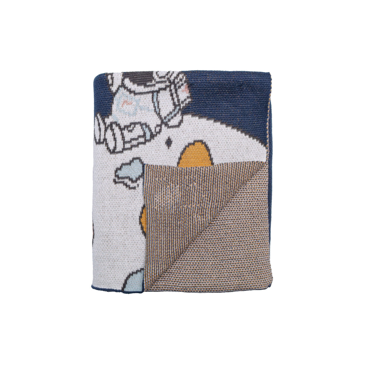 Cozy Knit Baby Blanket - Outerspace