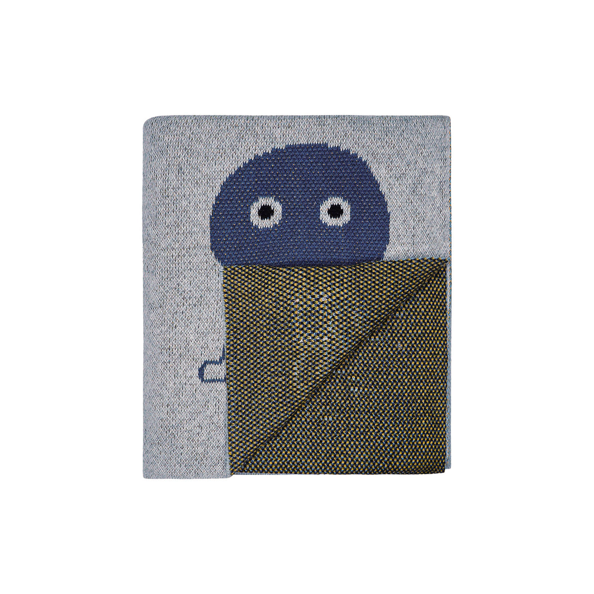 Cozy Knit Baby Blanket - Under the Sea