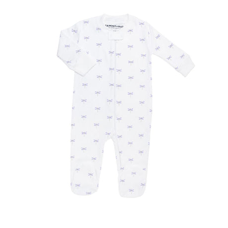 Dragon Fly Pima Zipper romper