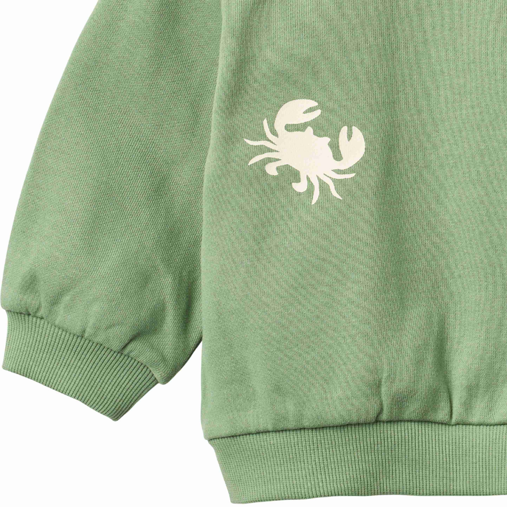 Elliot Sweatshirt in Jade Green