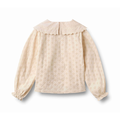 Flora Long Sleeve Shirt in Almond Peach
