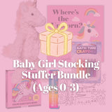 Baby Girl Stocking Stuffer Bundle - (Ages 0-3)