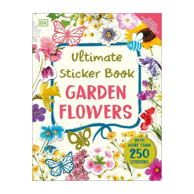 Garden Flowers Sticker Book