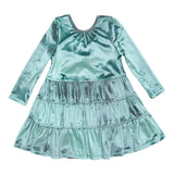 Pearl Dress - Teal Velour