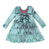 Pearl Dress - Teal Velour