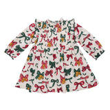 Jaipur Dress - Christmas Bows and Bells