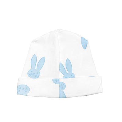 Sweet Bunny Receiving Hat in Blue