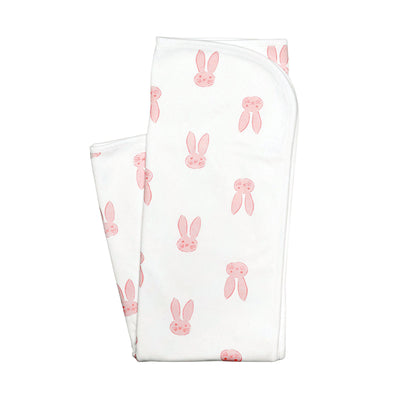 Sweet Bunny Blanket in Pink