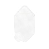 Diamond Baby Towel + Wash Set in White