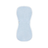 Popcorn Baby Burp Cloth in Light Blue