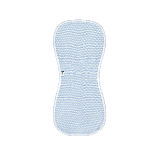 Popcorn Baby Burp Cloth in Light Blue