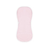 Popcorn Baby Burp Cloth in Light Pink