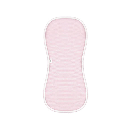 Popcorn Baby Burp Cloth in Light Pink