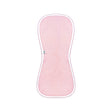 Diamond Baby Burp Cloth in Pink/Rosewood
